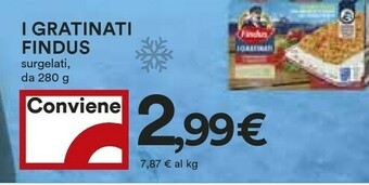 Coop Findus Filetti di merluzzo offerta