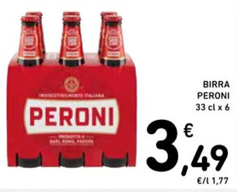 Spazio Conad BIRRA PERONI 33 cl x 6 offerta