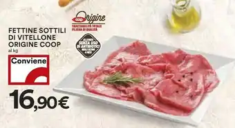 Coop Coop Fettine Sottili Di Vitellone offerta