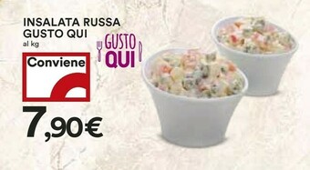 Coop Gusto Qui Insalata Russa offerta