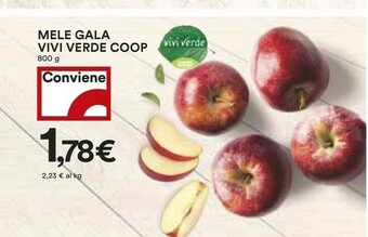Coop Vivi verde coop Mele Gala offerta