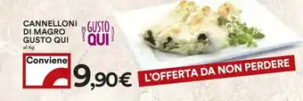 Coop Coop Cannelloni Gusto Di Magro offerta