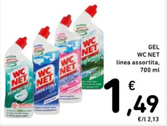 Spazio Conad GEL WC NET linea assortita, 700 ml offerta
