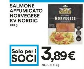 Coop Kv nordic Salmone affumicato offerta