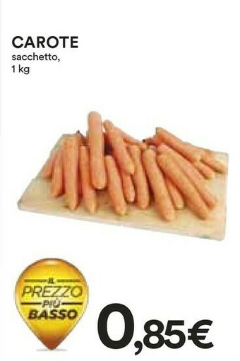 Coop Carote offerta