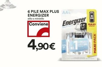 Coop Energizer Pile offerta