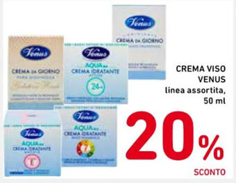 Spazio Conad CREMA VISO VENUS linea assortita, 50 ml offerta