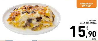 Spazio Conad LASAGNE ALLA BOSCAIOLA offerta