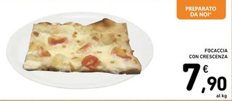 Spazio Conad FOCACCIA CON CRESCENZA offerta