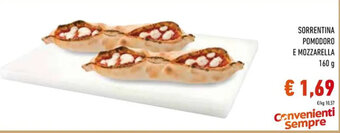 Spazio Conad SORRENTINA POMODORO E MOZZARELLA 160 g offerta