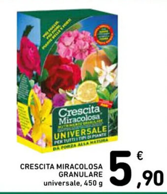 Spazio Conad CRESCITA MIRACOLOSA GRANULARE universale, 450 g offerta