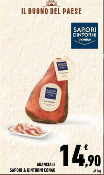 Conad GUANCIALE SAPORI & DINTORNI CONAD offerta