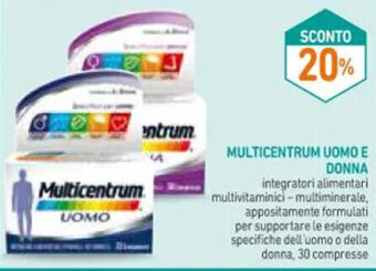 Spazio Conad MULTICENTRUM UOMO E DONNA offerta