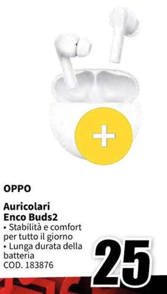 MediaWorld OPPO Auricolari Enco Buds2 offerta