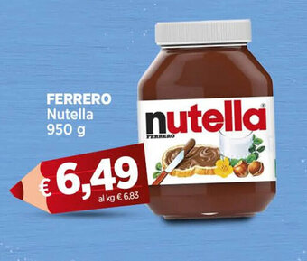 Ipercoop FERRERO Nutella 950 g offerta
