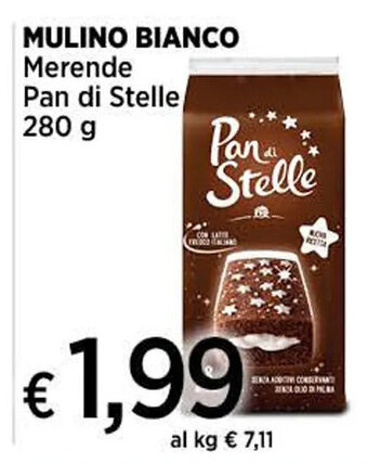 Ipercoop MULINO BIANCO Merende Pan di Stelle 280 g offerta