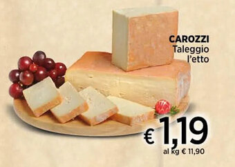 CAROZZI Taleggio l'etto