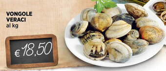 Ipercoop VONGOLE VERACI offerta