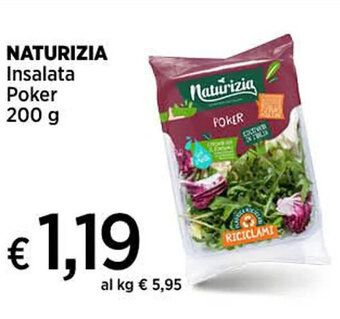 Ipercoop NATURIZIA Insalata Poker 200 g offerta