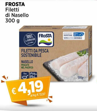 Ipercoop FROSTA Filetti di Nasello 300 g offerta