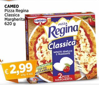 Ipercoop CAMEO Pizza Regina Classica Margherita 620 g offerta