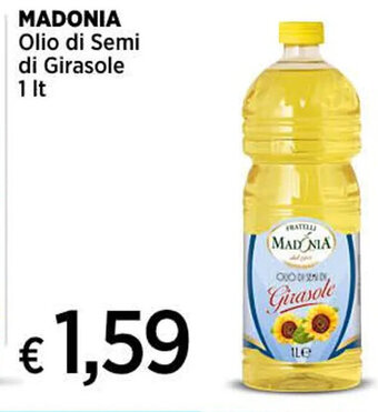 Ipercoop MADONIA Olio di Semi di Girasole 1 lt offerta