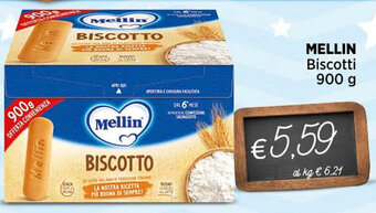 Ipercoop MELLIN Biscotti 900 g offerta