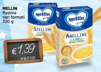 MELLIN Pastina vari formati 320 g