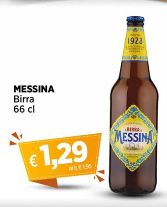 Ipercoop MESSINA Birra 66 cl offerta