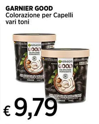 Ipercoop GARNIER GOOD Colorazione per Capelli vari toni offerta