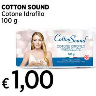 Ipercoop COTTON SOUND Cotone Idrofilo 100 g offerta
