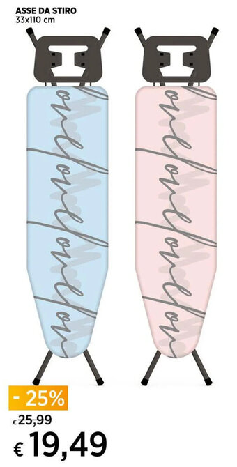 Ipercoop ASSE DA STIRO 33x110 cm offerta