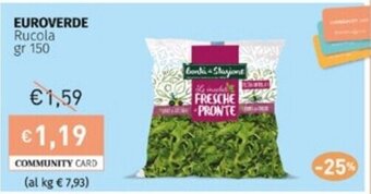 Prezzemolo e Vitale EUROVERDE Rucola gr 150 offerta