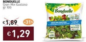 Prezzemolo e Vitale BONDUELLE Gran Mix Gustoso gr 100 offerta