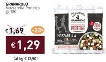 GRANAROLO Mozzarella Proteica gr 100