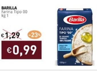 Prezzemolo e Vitale BARILLA Farina Tipo 00 kg 1 offerta
