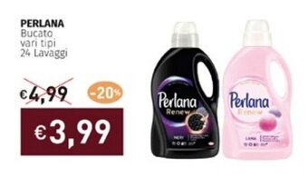 Prezzemolo e Vitale PERLANA Bucato vari tipi 24 Lavaggi offerta