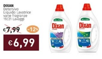 Prezzemolo e Vitale DIXAN Detersivo Liquido Lavatrice varie fragranze 19/21 Lavaggi offerta