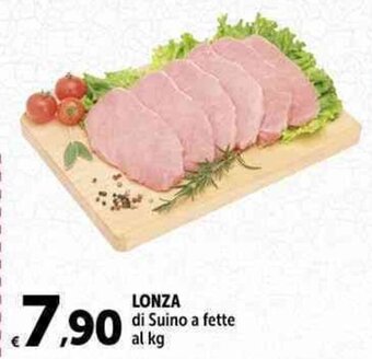 Carrefour Market LONZA di Suino a fette offerta