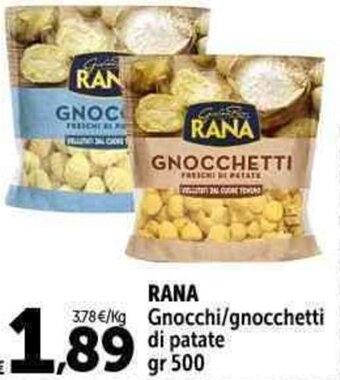 Carrefour Market RANA Gnocchi/gnocchetti di patate gr 500 offerta