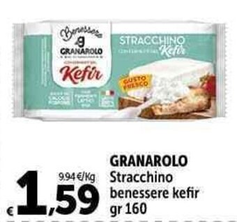 Carrefour Market GRANAROLO Stracchino benessere kefir gr 160 offerta