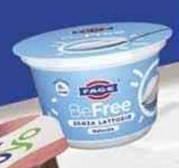 Carrefour Market FAGE Yogurt befree 0% senza lattosio bianco/ stracciatella gr 150 offerta