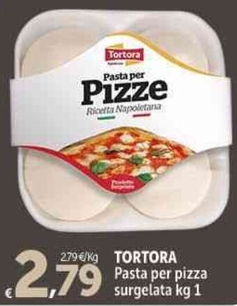 Carrefour Market TORTORA Pasta per pizza surgelata kg 1 offerta