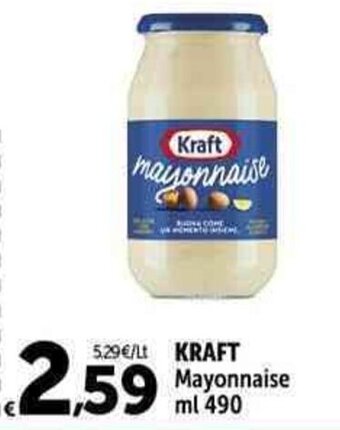 Carrefour Market KRAFT Mayonnaise ml 490 offerta