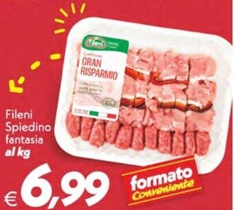 Iper Super Conveniente Fileni Spiedino fantasia offerta