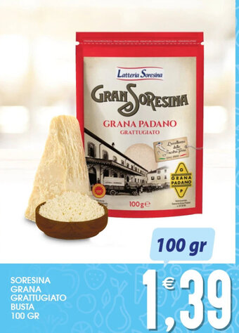 SpesAmica SORESINA GRANA GRATTUGIATO BUSTA 100 gr offerta