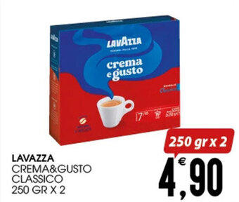 SpesAmica LAVAZZA CREMA&GUSTO CLASSICO 250 GR X 2 offerta
