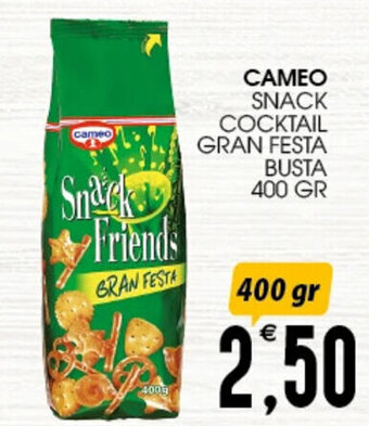 SpesAmica CAMEO SNACK COCKTAIL GRAN FESTA 400 gr offerta