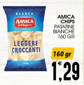SpesAmica AMICA CHIPS PATATINE BIANCHE 160 gr offerta