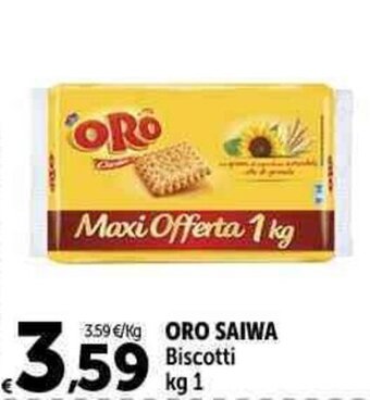 Carrefour Market ORO SAIWA Biscotti kg 1 offerta
